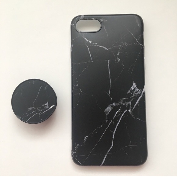 NEW iPhone 7/8/X/XS Black Marble Case - Picture 6 of 6